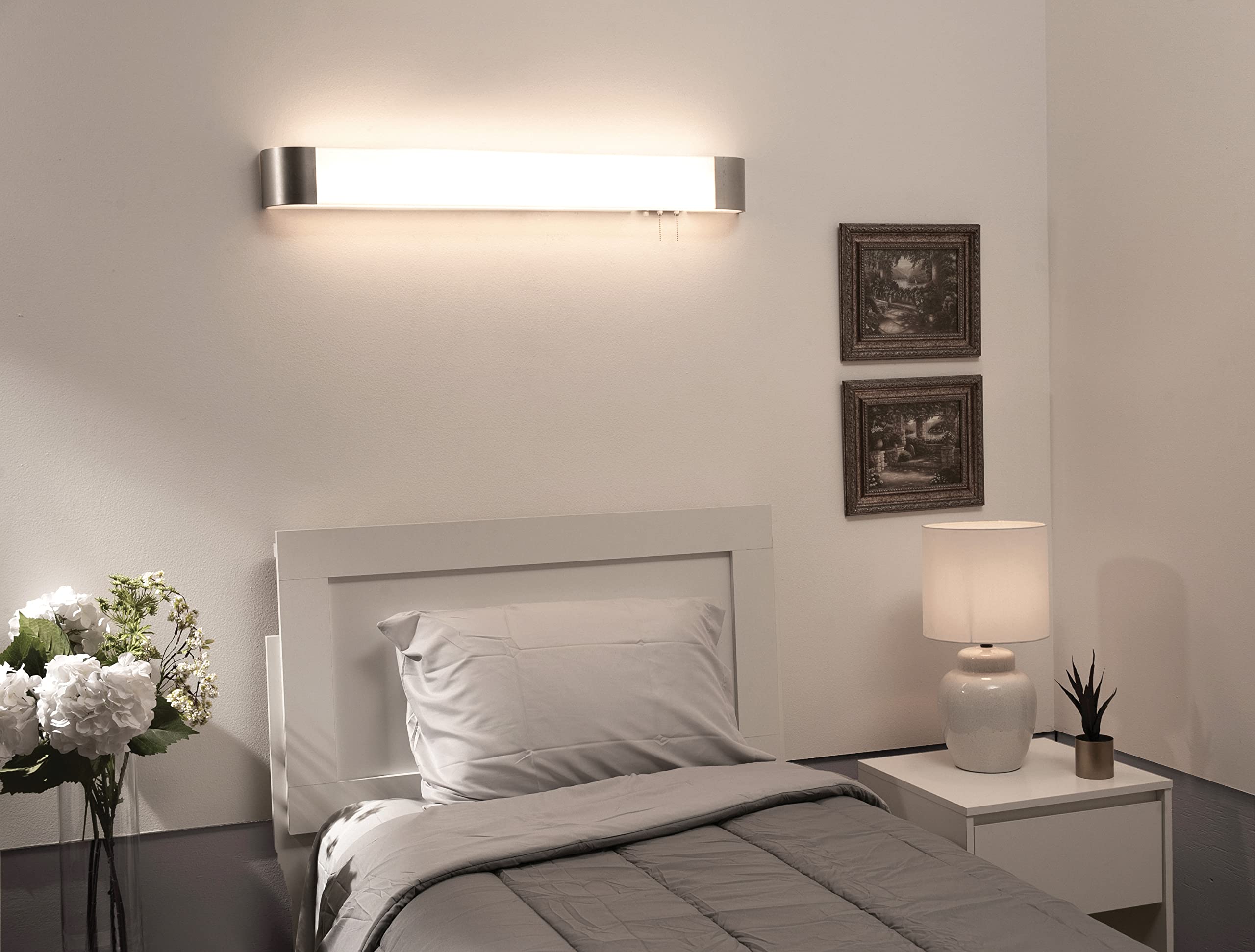 AFX Inc. ALNB4040L30ENSN Allen LED 40 inch Satin Nickel ADA